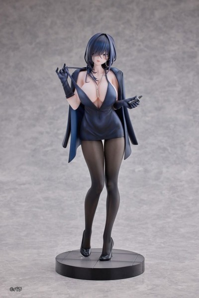 Original Character: Ishimi Yokoyama Black One-piece Dress Ver. illustration by Bara 1/6 Scale PVC St