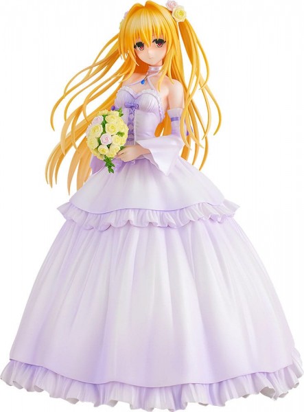 To Love Ru Darkness: Golden Darkness Wedding Dress Ver.1/7 Scale PVC Figure