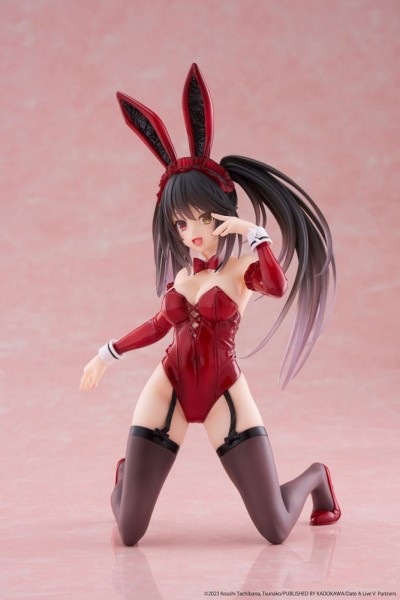 Date A Live V: Kurumi Tokisaki Bunny Ver. Desktop Cute Figure non Scale PVC Statue