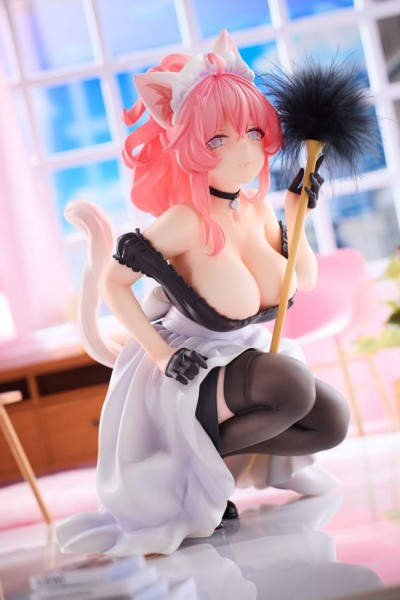 Original Character: Cat´s Thought Maid Cat Mochan 1/4 Scale PVC Statue