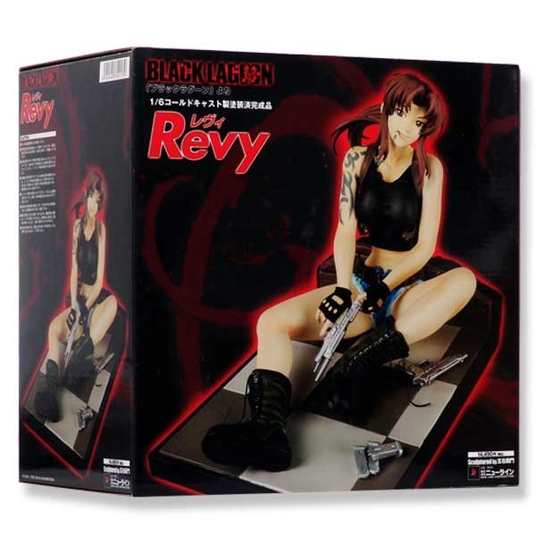 Black Lagoon: Revy Completed 1/6 Scale Cold Cast Statue | Yorokonde.de