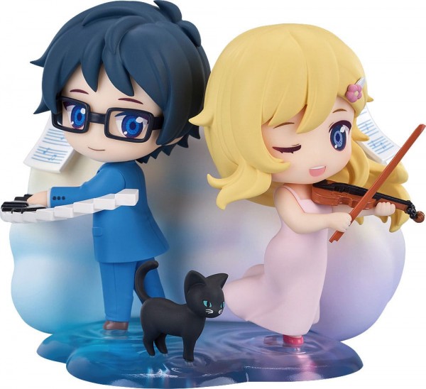 Shigatsu wa Kimi no Uso: Your Lie in April: Qset 2er-Pack Kaori Miyazono & Kosei Arima Mini-figures