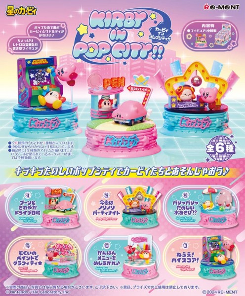 Kirby's Dream Land: Kirby in Pop City Display Display 1 Box 6 Stück