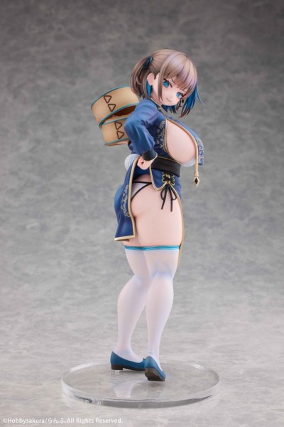 Original Character: Manjuu Musume Tsumugu Illustrated by Ranfu DX Ver. 1/7 Scale PVC Statue