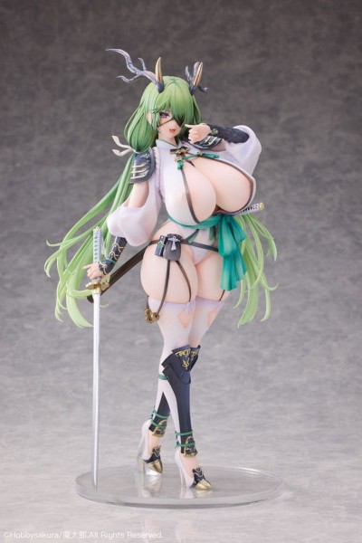 Original Character: Dokuganryu-chan Illustrated by Mataro Deluxe Edition 1/6 Scale PVC Statue