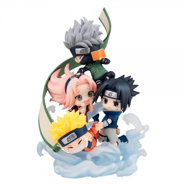 Naruto Shippuden: Gather here, Team 7 FigUnity PVC Mini-Statue