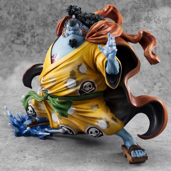 One Piece: Portrait Of Pirates SA-MAXIMUM: Knight of the Sea Jinbe Limited Reprint non Scale PVC Sta