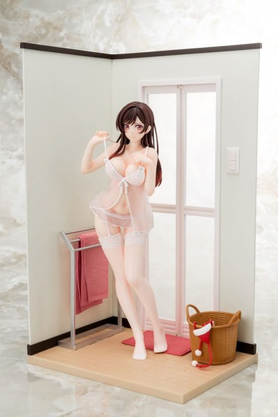 Rent a Girlfriend: Chizuru Mizuhara See-through lingerie figure angel white Ver. 1/6 Scale PVC Statu