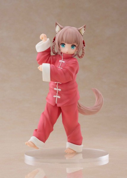 My Cat Is a Kawaii Girl: Palette Dress-Up Collection Statue Kinako Nyang fu Ver. non Scale PVC Statue