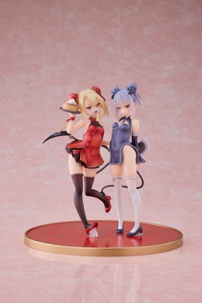 Original Character: Tamano Kedama Tiffany & Chloe 1/8 Scale PVC Statue