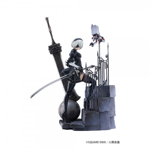 NieR Automata Ver1.1a: 2B YoRHa No. 2 Type B Search 1/7 Sclae PVC Statue