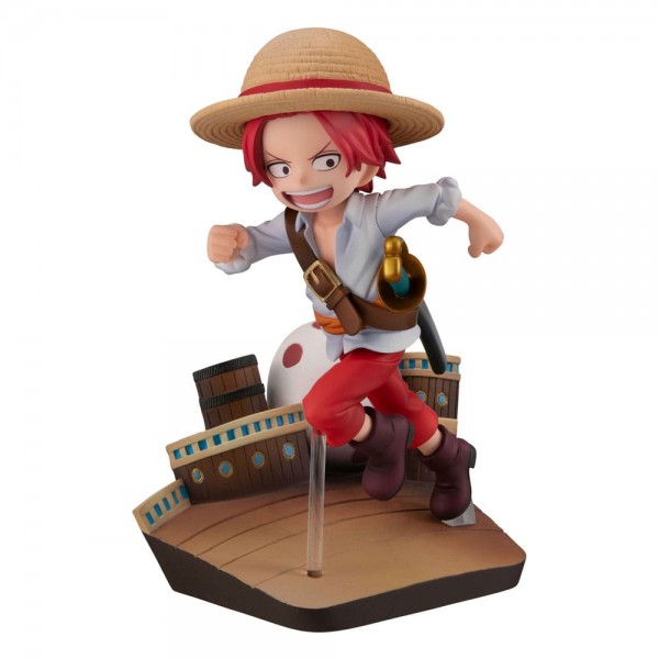 One Piece: G.E.M. Shanks Run! Run! Run! non Scale PVC Statue