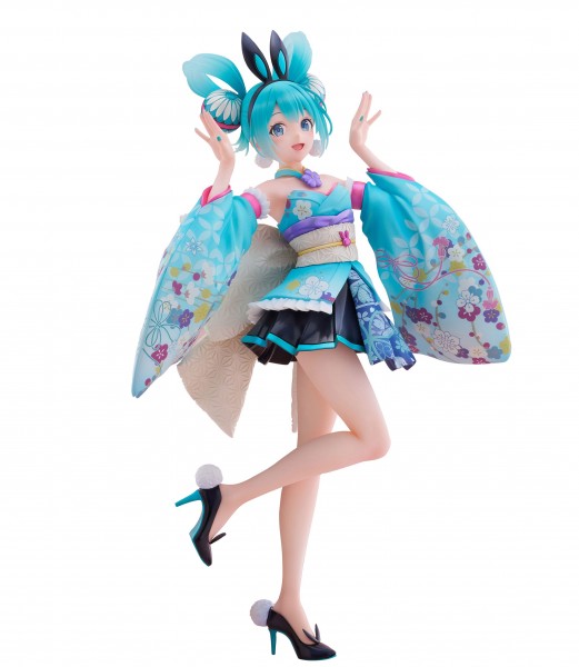 Vocaloid 2: Miku Hatsune Wa-bunny F:NEX 1/7 Scale PVC Statue