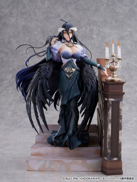 Overlord: Albedo Jet Black Dress Ver. 1/7 Scale PVC Statue