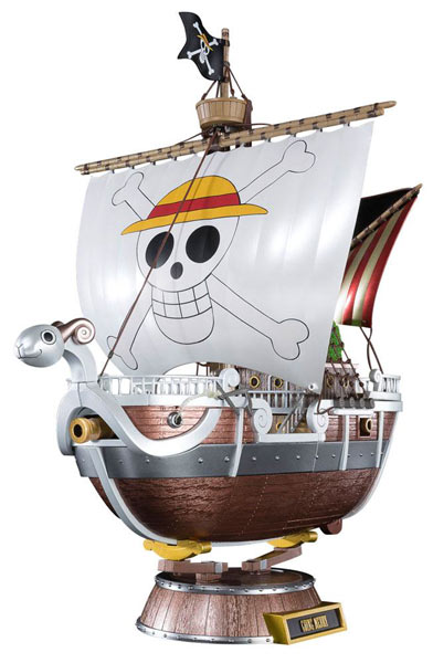 Anime One Piece Going Merry pirate ship assembled model PVC Action