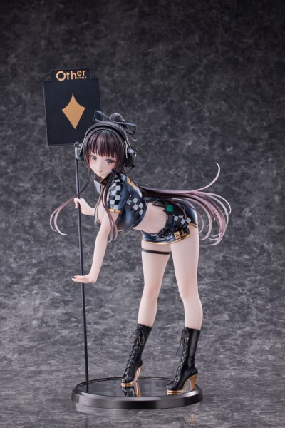 Original Character: Racing Girl Kurumizawa 1/4 Scale PVC Statue